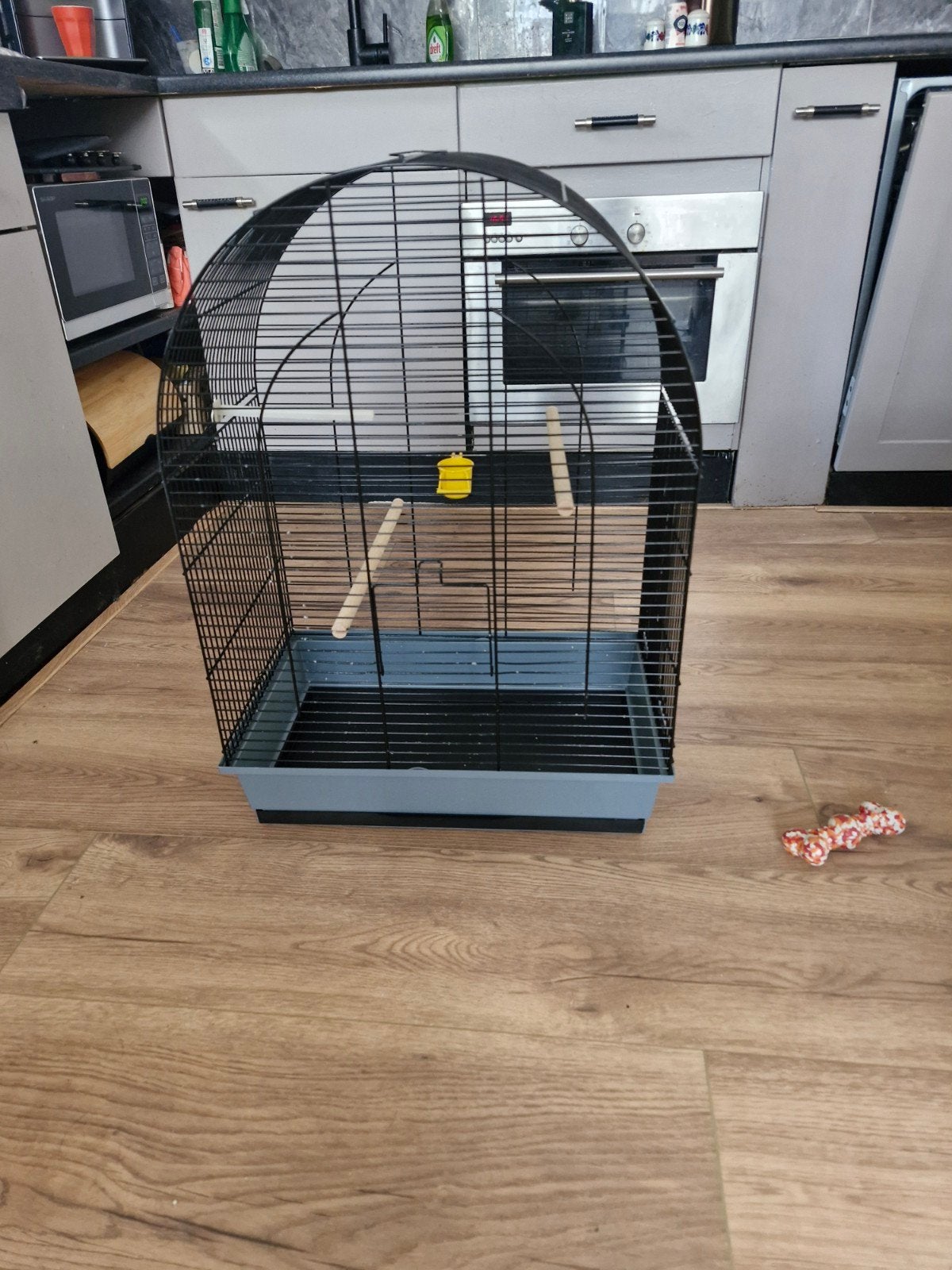 vogelkooi, Ophalen, Zo goed als nieuw, Metaal, Vogelkooi