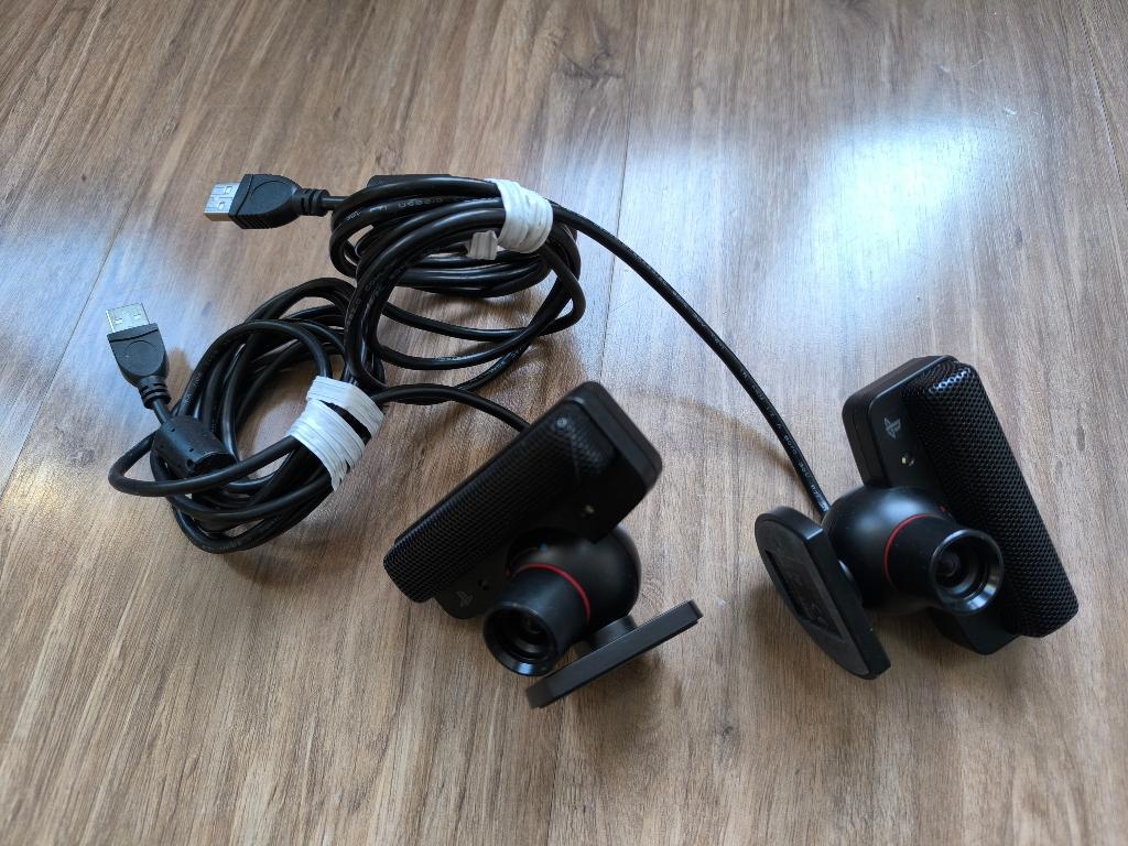 2x PS3 Eye Motion Move Camera / Microphone, Gebruikt, 2 spelers, Ophalen of Verzenden, Vanaf 3 jaar