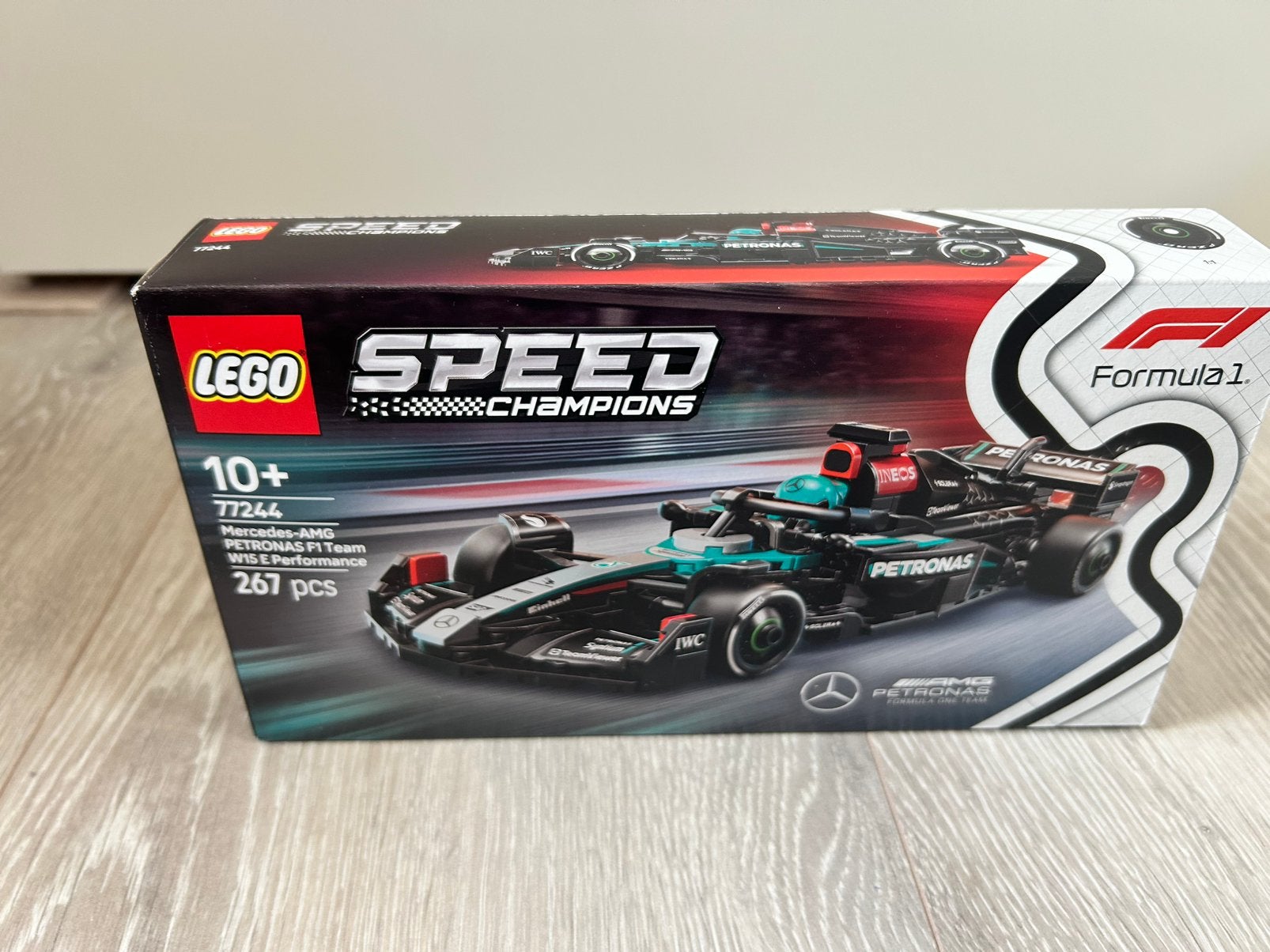 Lego Speed Champions 77244 Mercedes amg Petronas F1 W15, Inclusief instructies, Gebruikt, Lego, Complete set