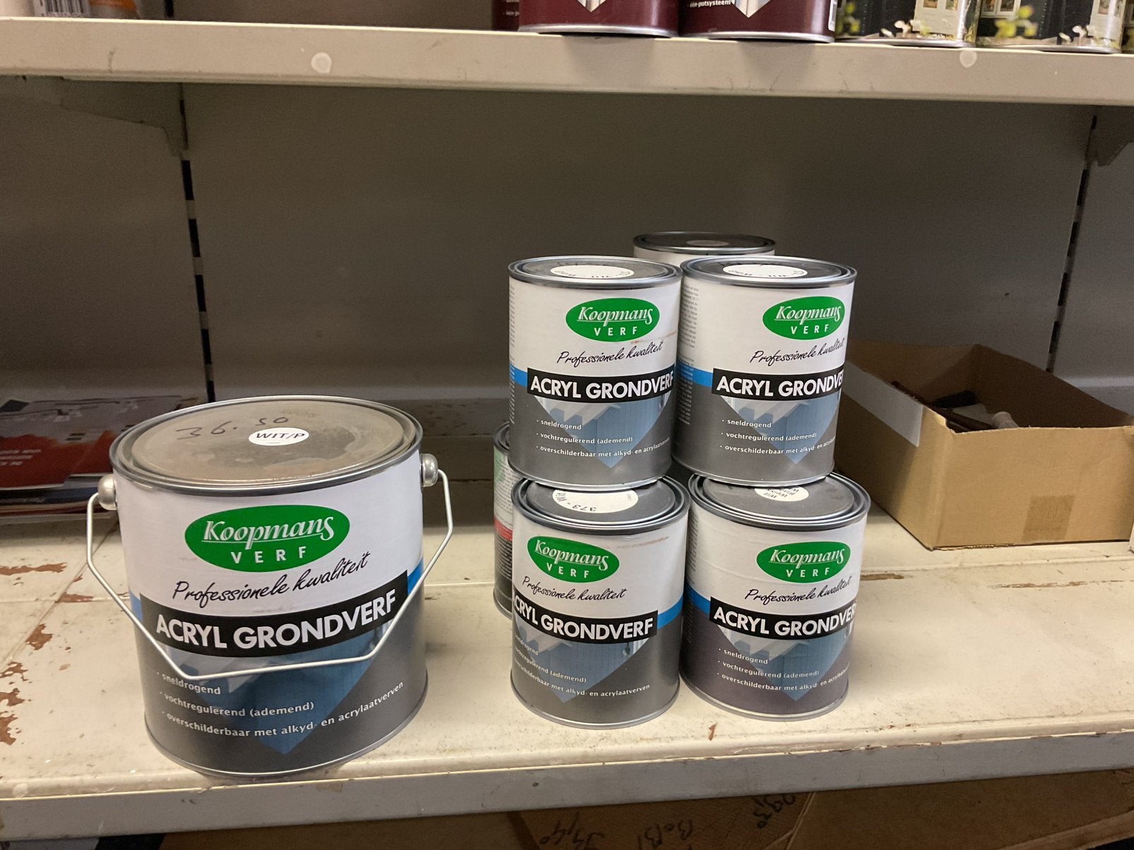 Acryl grondverf koopmans OP=OP