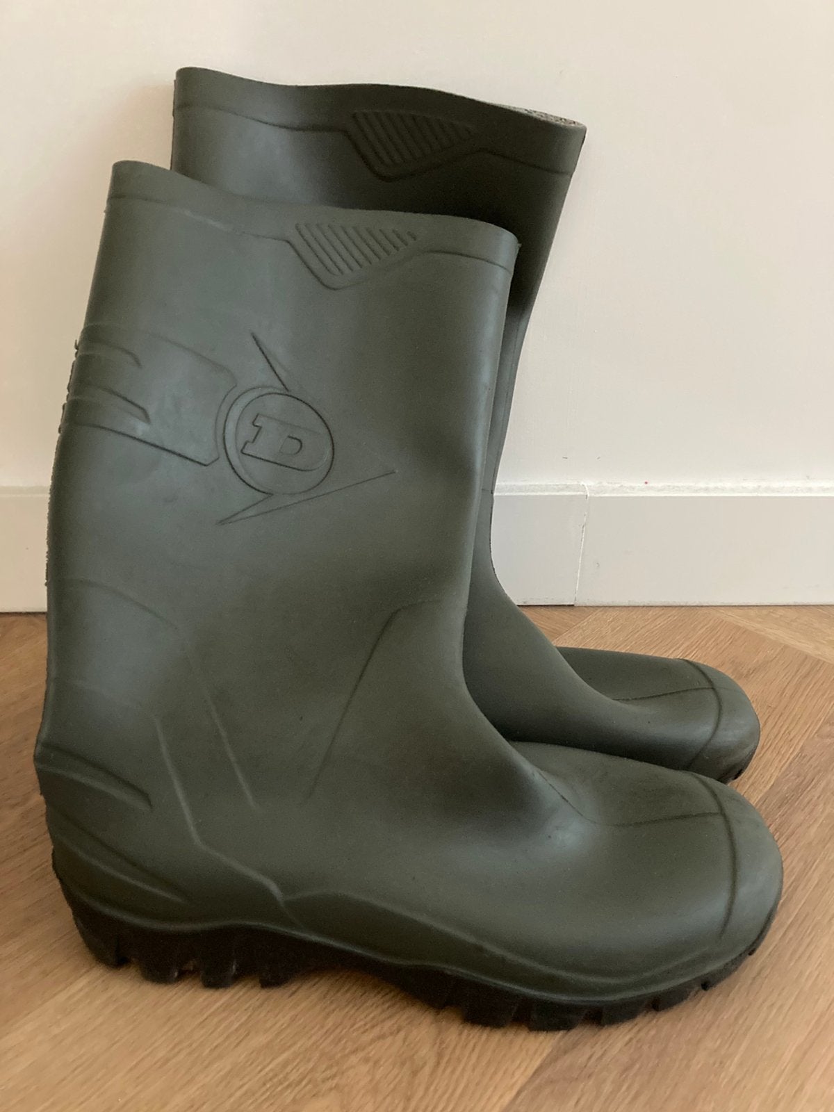 Dunlop rubber regenlaarzen 43 groen, Heren, Ophalen of Verzenden, Dunlop, Laarzen
