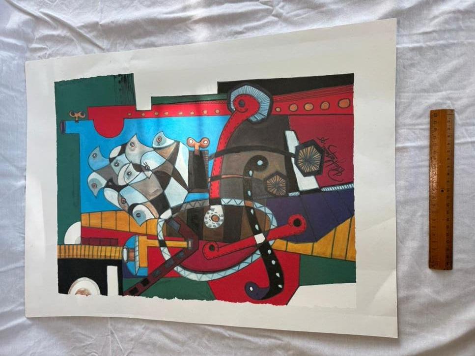 Gesigneerde Patty Harpenau 1995, Antiek en Kunst, Ophalen