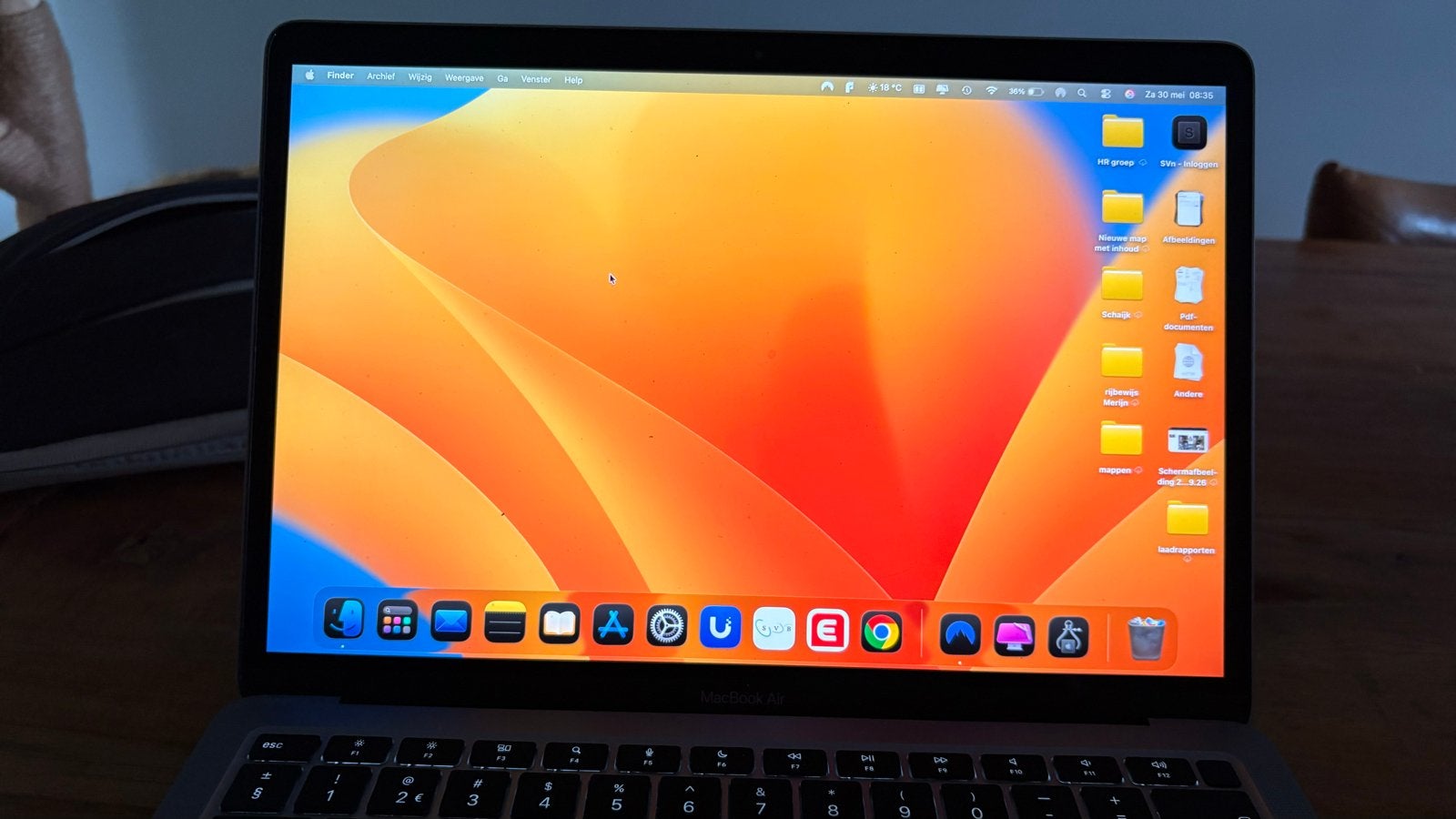 Apple MacBook Air M1 2020 - 8GB RAM - Uitstekende staat, Computers en Software, Apple Macbooks, Qwerty, 8 GB, 13 inch, Ophalen of Verzenden