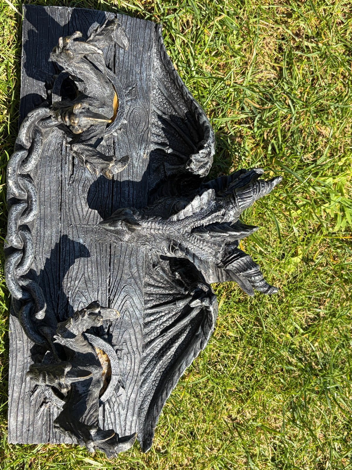 Draken wanddecoratie - Fantasie kunst, Gebruikt, Overige stijlen, Ophalen of Verzenden, Composieten