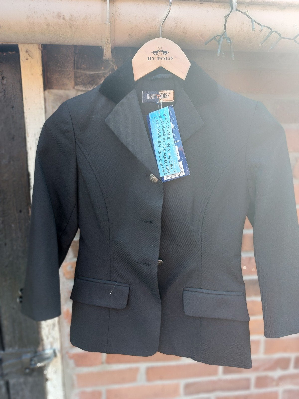 Rijjasje harryshorse, Dieren en Toebehoren, Paardrijkleding, Kinderen, Dressuur, Ophalen of Verzenden, Zwart