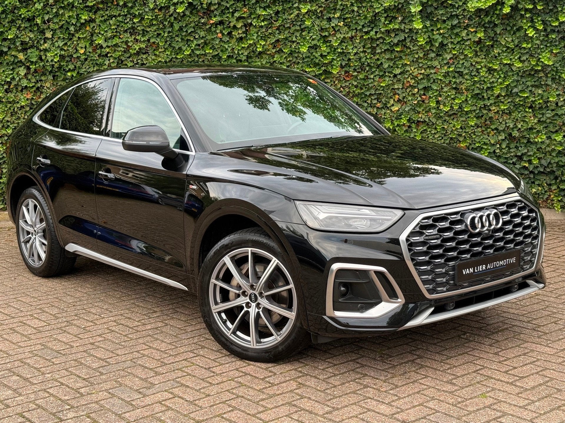Audi Q5 Sportback 50 TFSI | S-Line | Navi | Ambient | Camera, Automaat, Gebruikt, 4 cilinders, Zwart