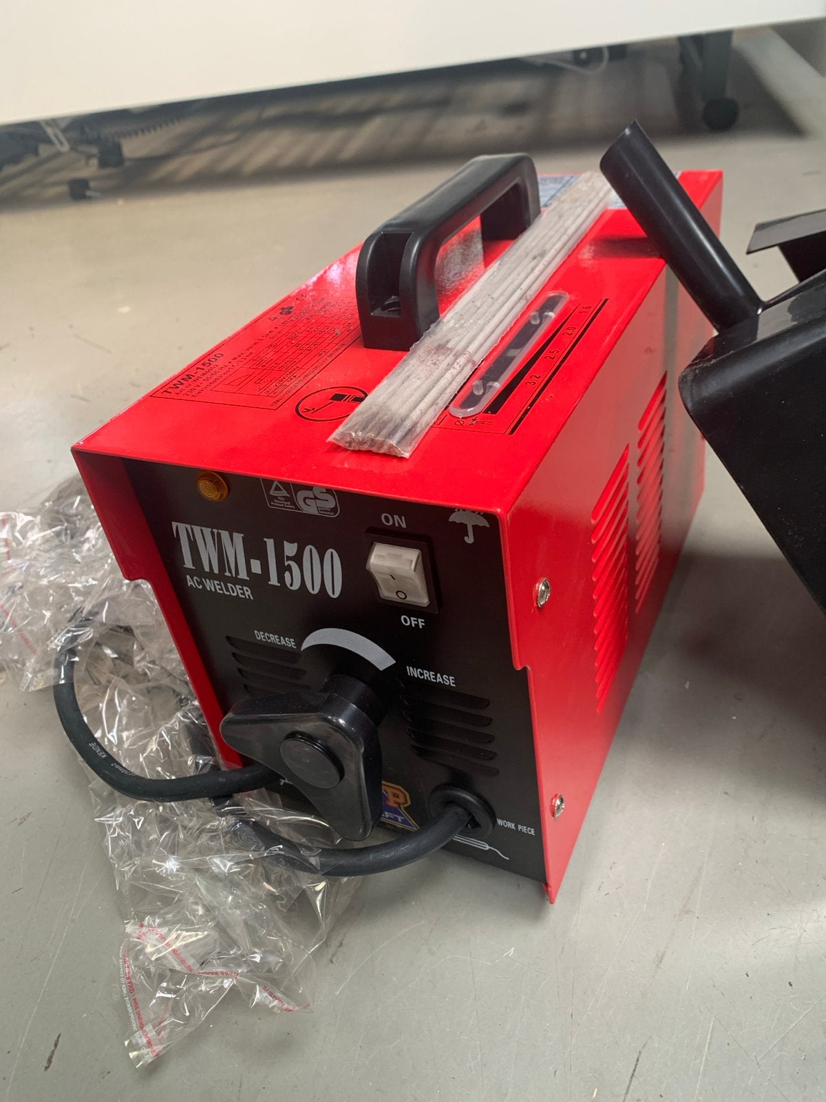 TWM-1500 AC Lasser - Nieuw in doos, 1947KT, Kringloopafrika@gmail.com, Elektroden, Nieuw