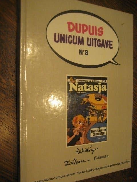 Dupuis unicum uitgave 8 natasja /de raadselachtige gedaanten, Boeken, Stripboeken, Eén stripboek, Ophalen of Verzenden, Zo goed als nieuw