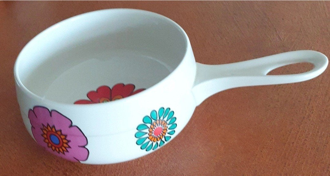 Villeroy & Boch Melksauspan met Bloemmotief, Ophalen of Verzenden