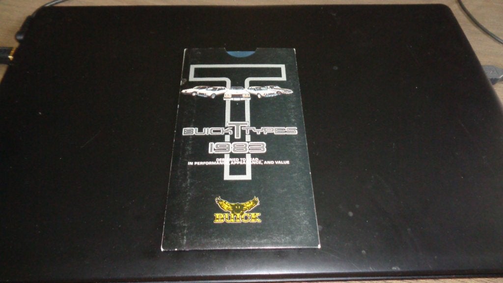 ZELDZAME USA Folder Set  BUICK  1983, Verzenden, Zo goed als nieuw, Overige merken
