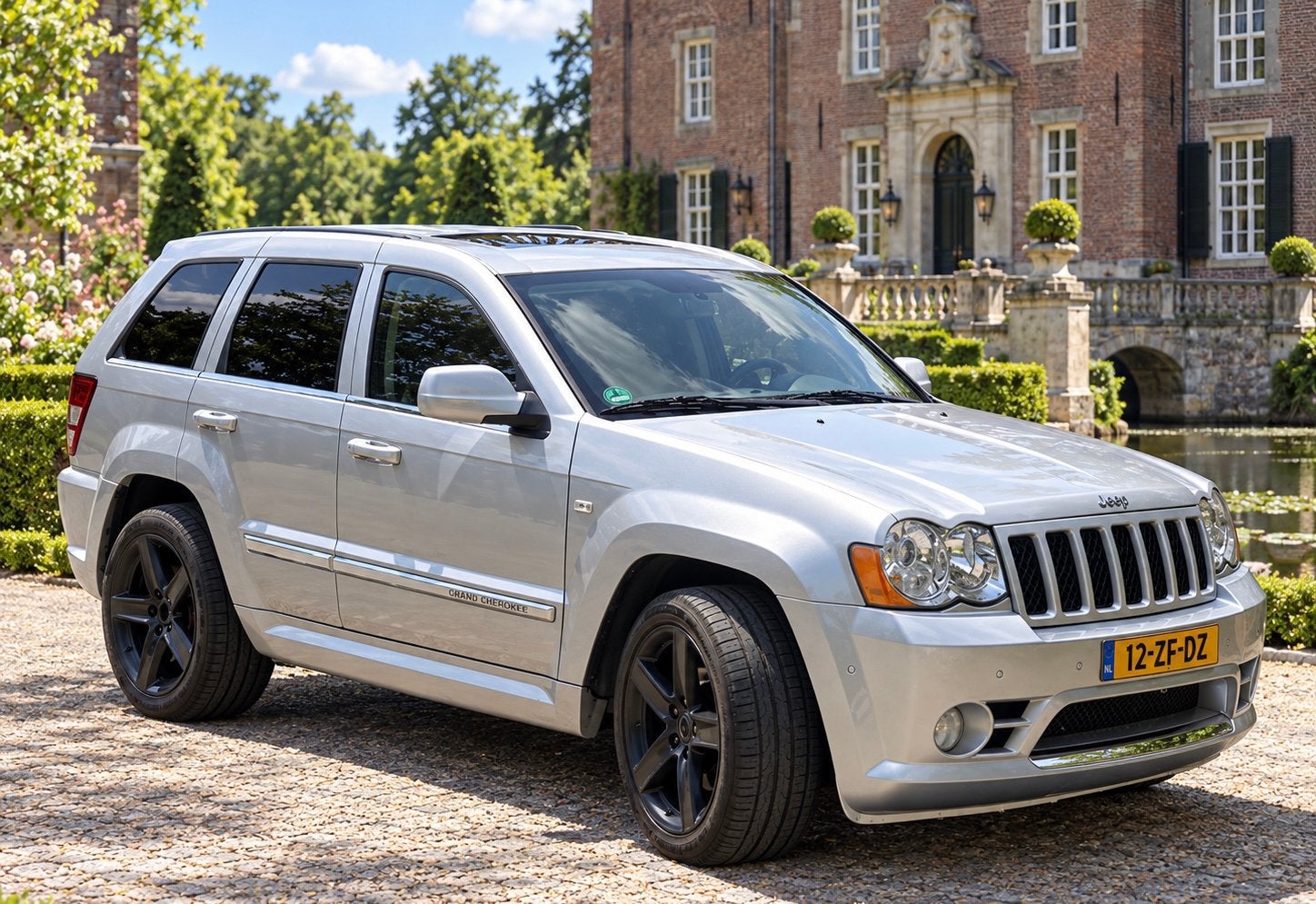 ‼️JEEP GRAND CHEROKEE SRT8 6.1 HEMI 426PK SRT8 YOUNGTIMER ‼️, Auto's, Automaat, 6100 cc, 138 €/maand, 426 pk