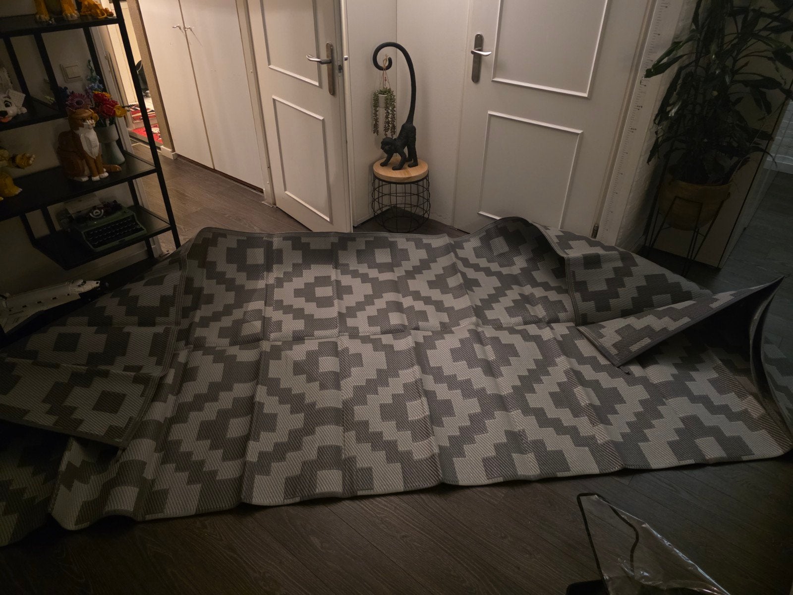 Buitenkleed - Tenttapijt 4.30x2.55, Geometrisch, Modern, 200 cm of meer, Ophalen of Verzenden, Zo goed als nieuw