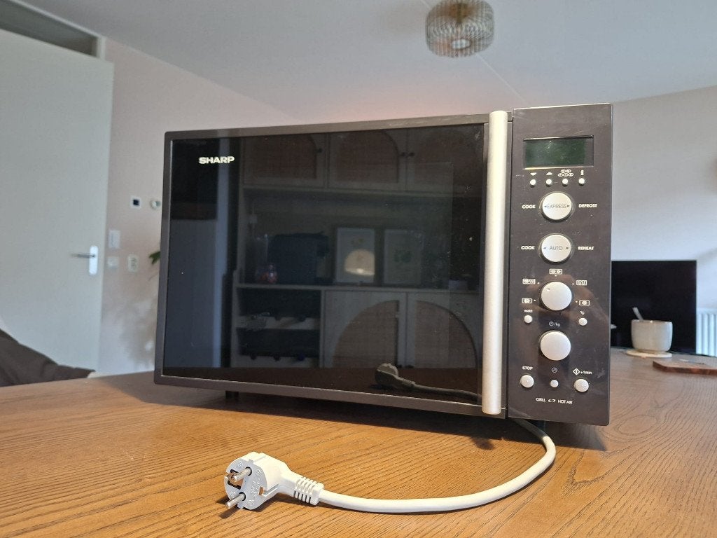 Sharp R-931 Combi Oven | Grill & Hetelucht |, Ophalen, Minder dan 45 cm, Draaiplateau, Hete lucht