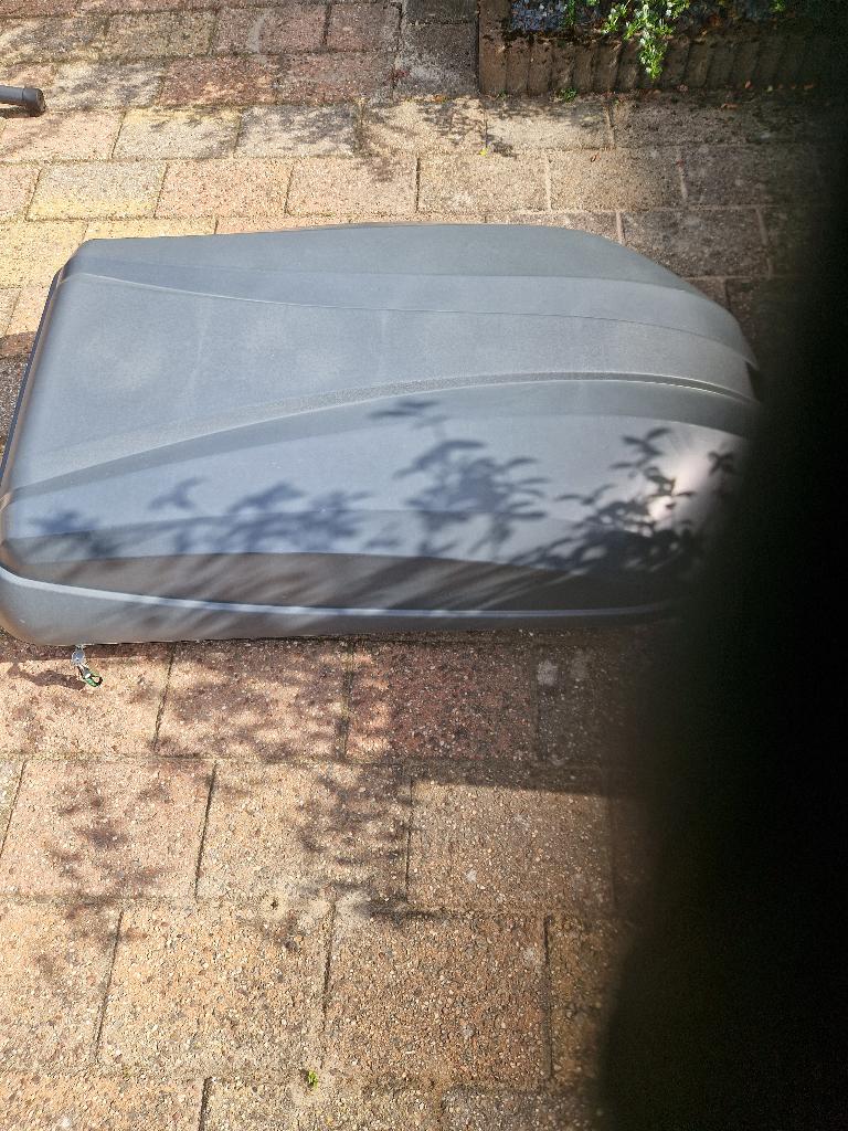 Camtek C320 dakkoffer incl. dragers + bevestigingsmateriaal, Auto diversen, Dakkoffers, Ophalen, Gebruikt