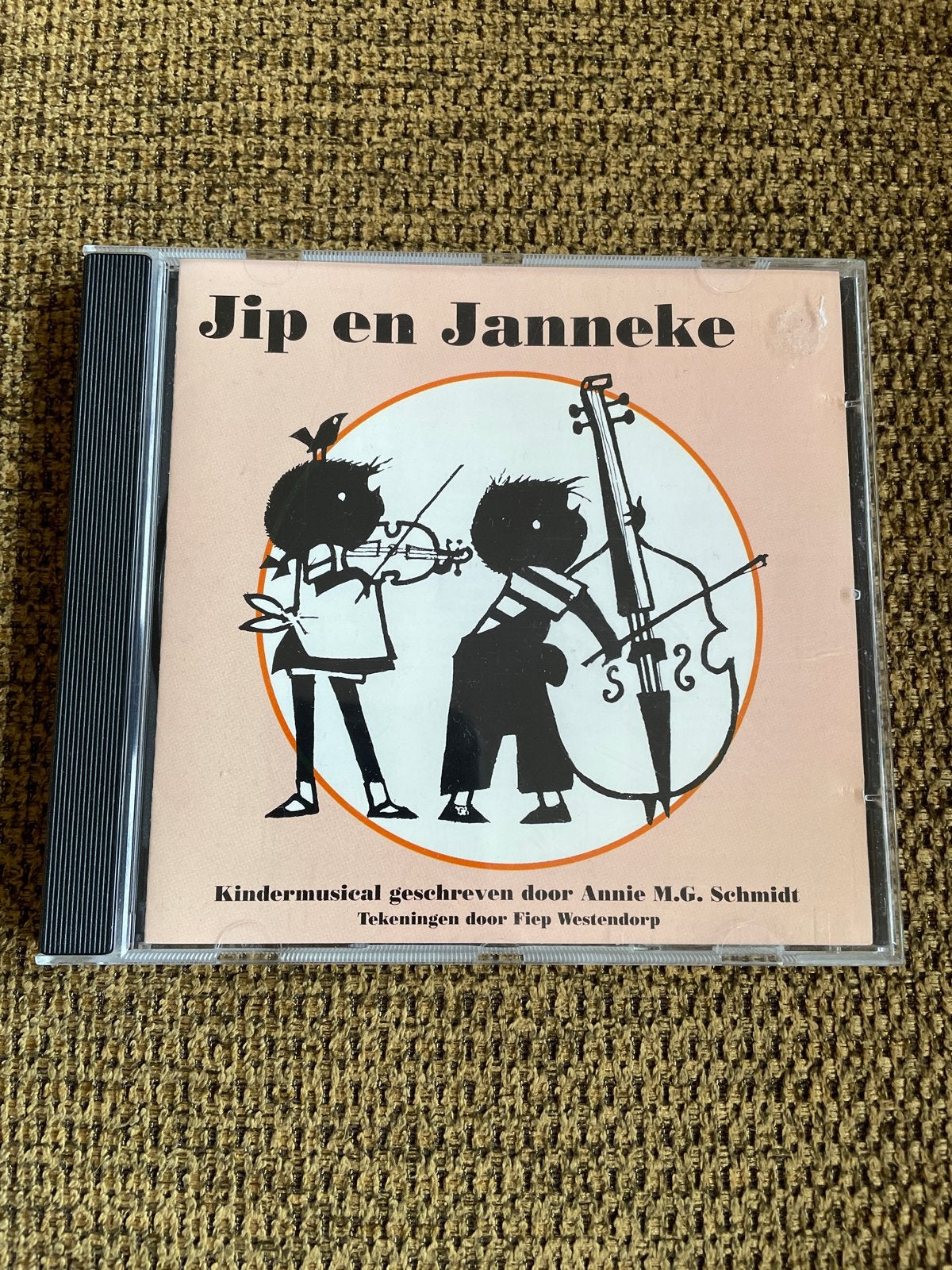 Jip en Janneke Kindermusical cd - Annie M.G. Schmidt, Gebruikt, Tot 2 jaar, Ophalen of Verzenden, Inclusief boekje
