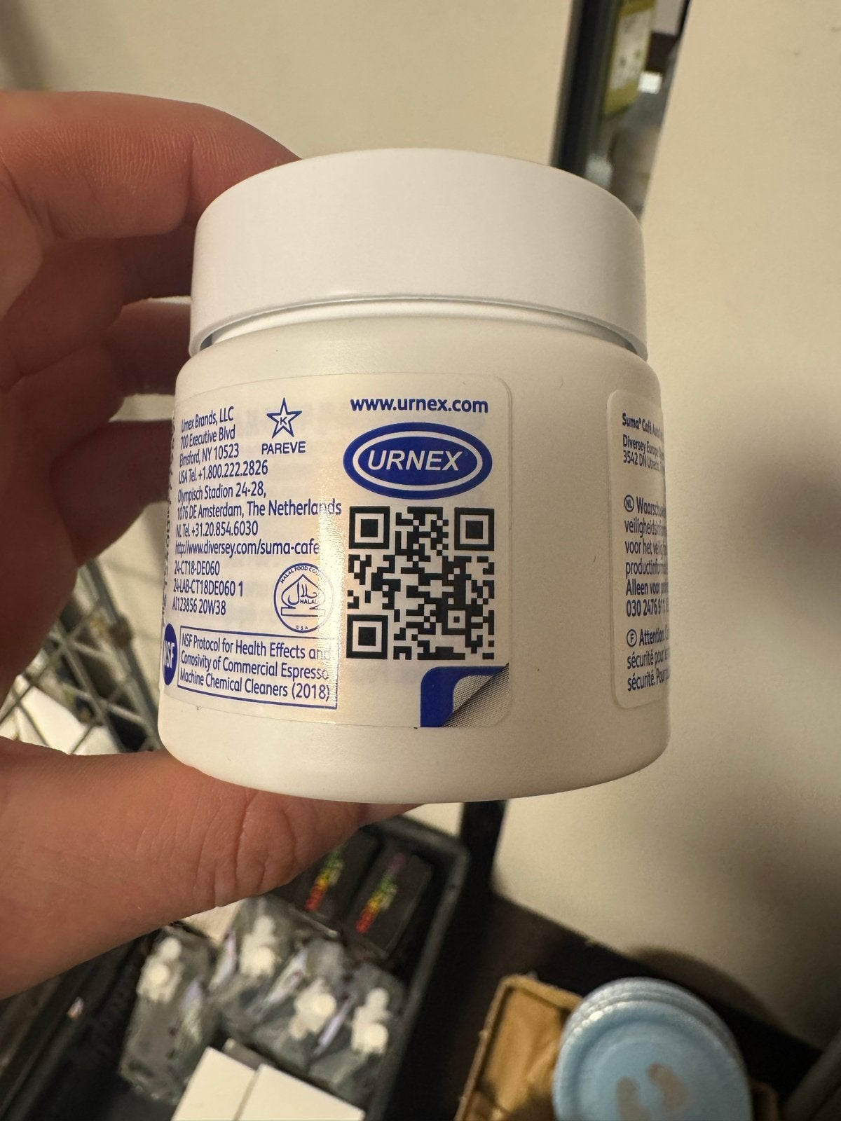 Urnex Suma Café AutoTab C1.7 reinigingstabletten (14 potjes), Overige typen, Kunststof, Nieuw, Ophalen of Verzenden