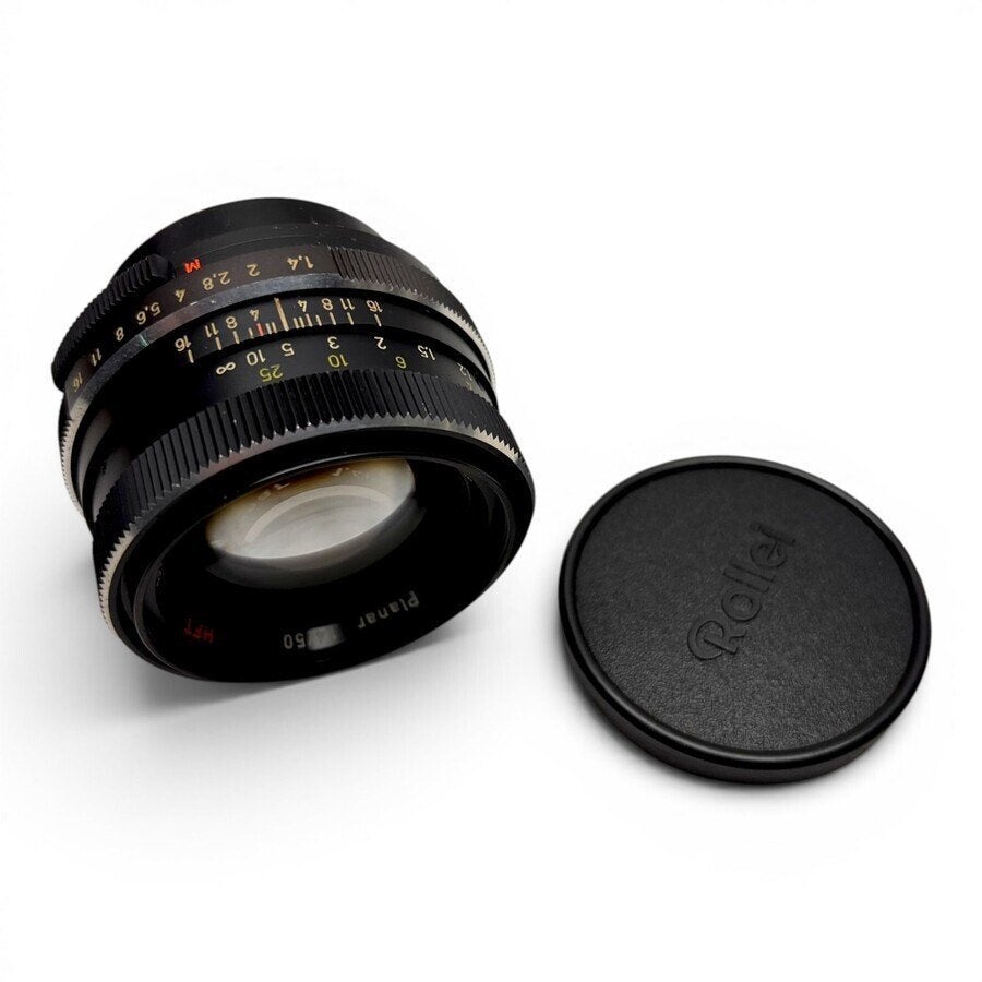 Carl Zeiss Planar 1,4/50 HFT analoge lens, Ophalen of Verzenden, Telelens