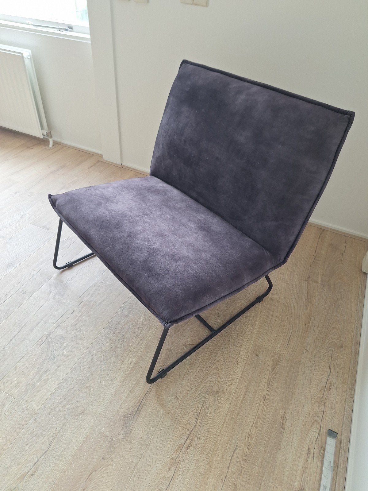 Mooie velours stoel, loveseat / fauteuil, Ophalen