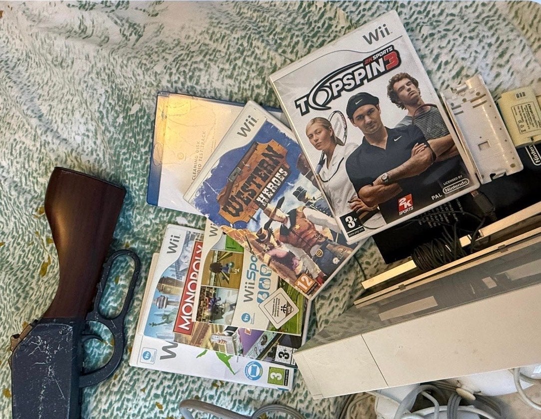 Wii Console Bundel met Games, Controllers en Balance Board, Ophalen, Gebruikt, Met 2 controllers, Met games