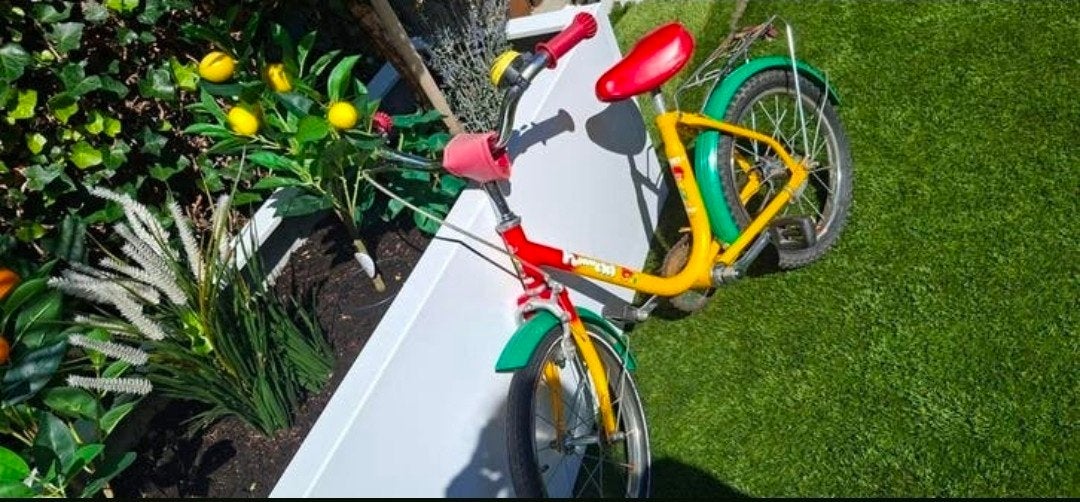 Kleurrijke Kinderfiets - Perfect voor de eerste avonturen!, Fietsen en Brommers, Ophalen of Verzenden, Gebruikt, Onbekend