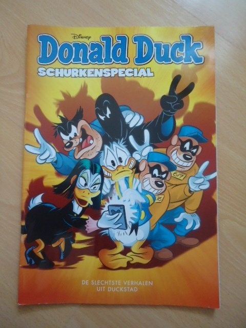 Donald Duck schurkenspecial, de slechtste verhalen, Eén stripboek, Ophalen of Verzenden, Zo goed als nieuw