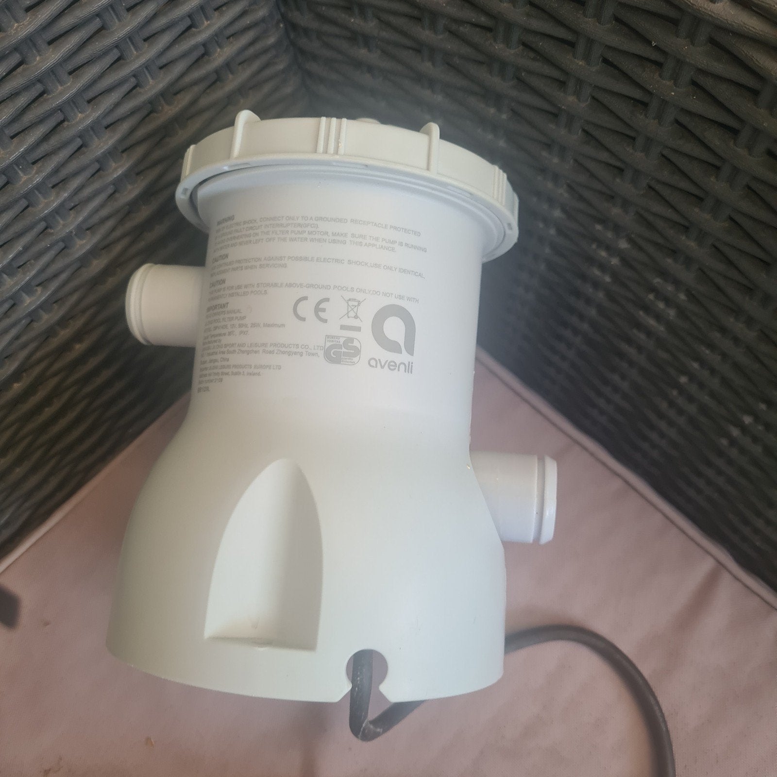 Avenli Zwembad Filterpomp - Zo goed als nieuw, Tuin en Terras, Zwembad-toebehoren, Ophalen of Verzenden, Zo goed als nieuw, Zwembadpomp