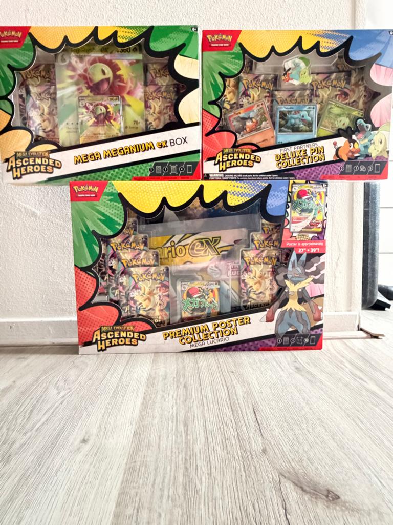 Pokémon Ascended Heroes, Pokemon Booster Mega Deal, Ophalen of Verzenden, Zo goed als nieuw, Overige typen