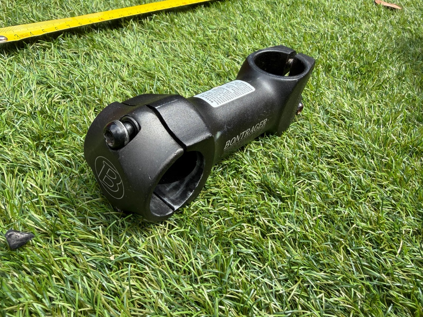 Bontrager stuurpen 12cm, Ophalen of Verzenden, Gebruikt, Stuur