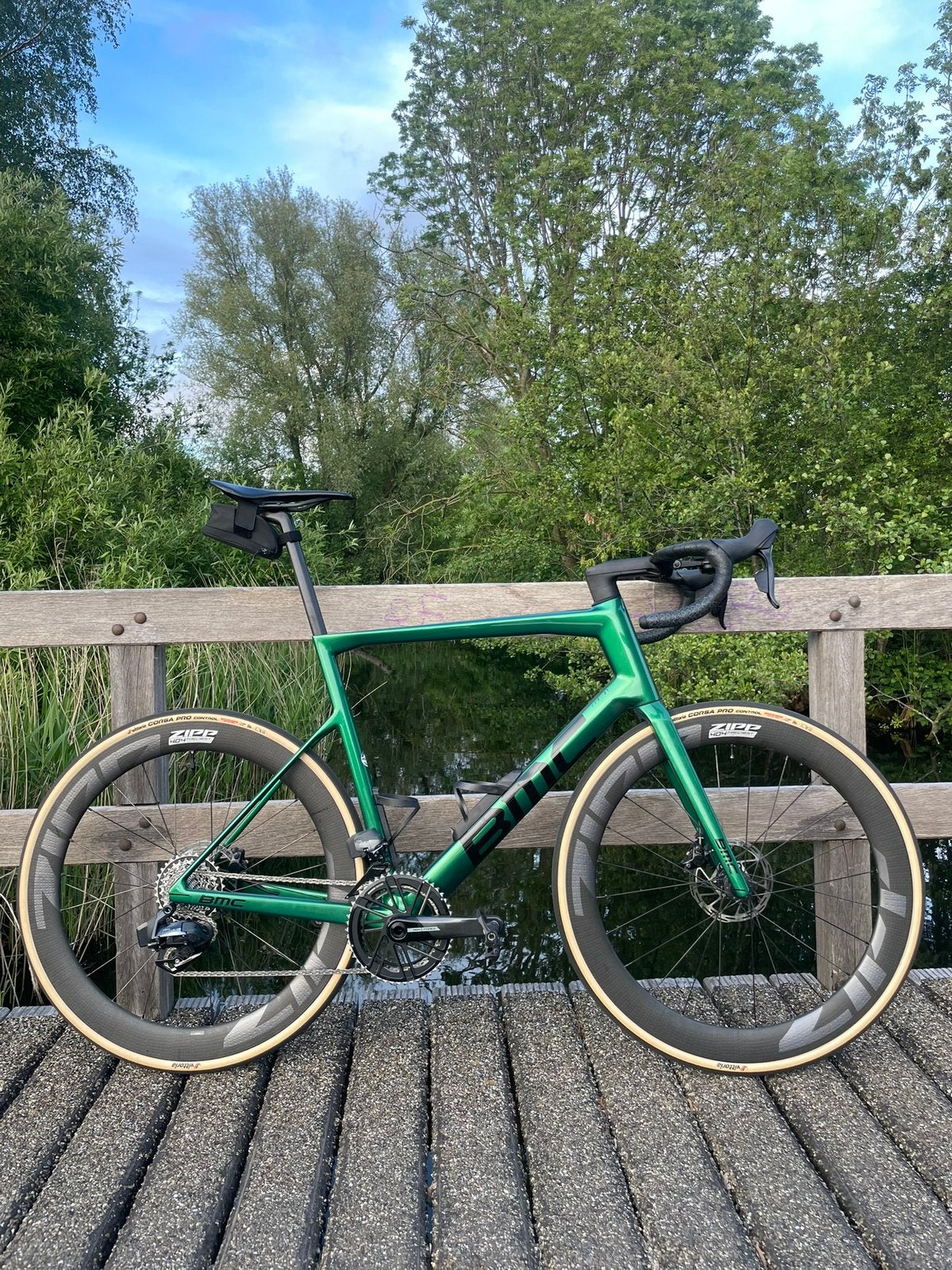 BMC Teammachine SLR01 Disc Carbon – SRAM Force eTap AXS, Fietsen en Brommers, Carbon, Zo goed als nieuw, Meer dan 20 versnellingen