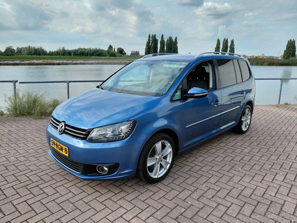 Volkswagen TOURAN 1.2 TSI HIGHL. BLUEM, Auto's, Euro 5, 730 kg, Gebruikt, Huisgarantie