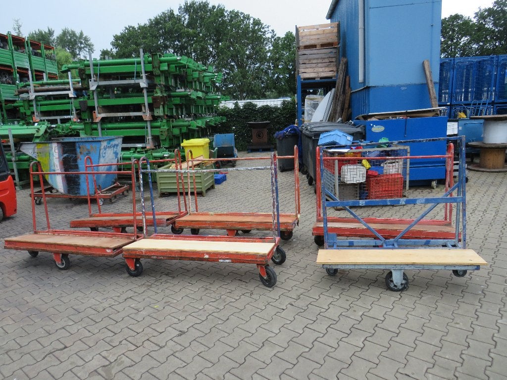 platenkar platenkarren platenwagen platenwagens transportkar, Doe-het-zelf en Verbouw, Ophalen, Gebruikt, Transportkar, 100 liter of meer
