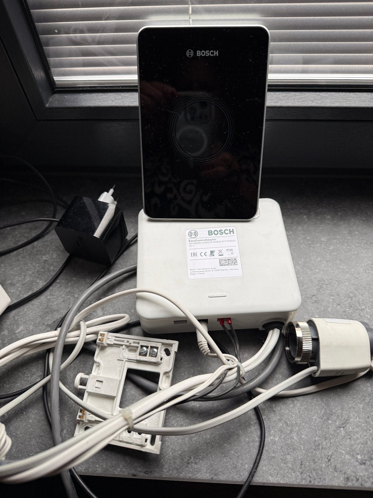 Bosch Smart Home EasyControl Adapter & Thermostaat, Ophalen of Verzenden, Slimme thermostaat, Gebruikt