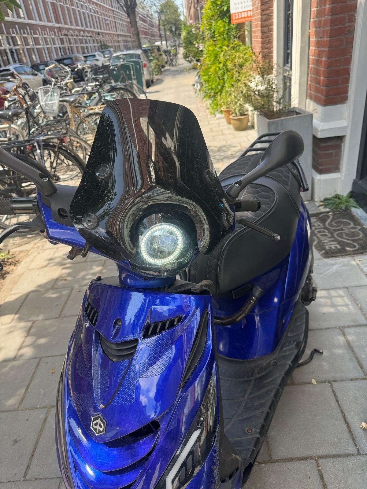 Zip 80cc 2017 met WOK, Ophalen, Gebruikt, Benzine, Piaggio