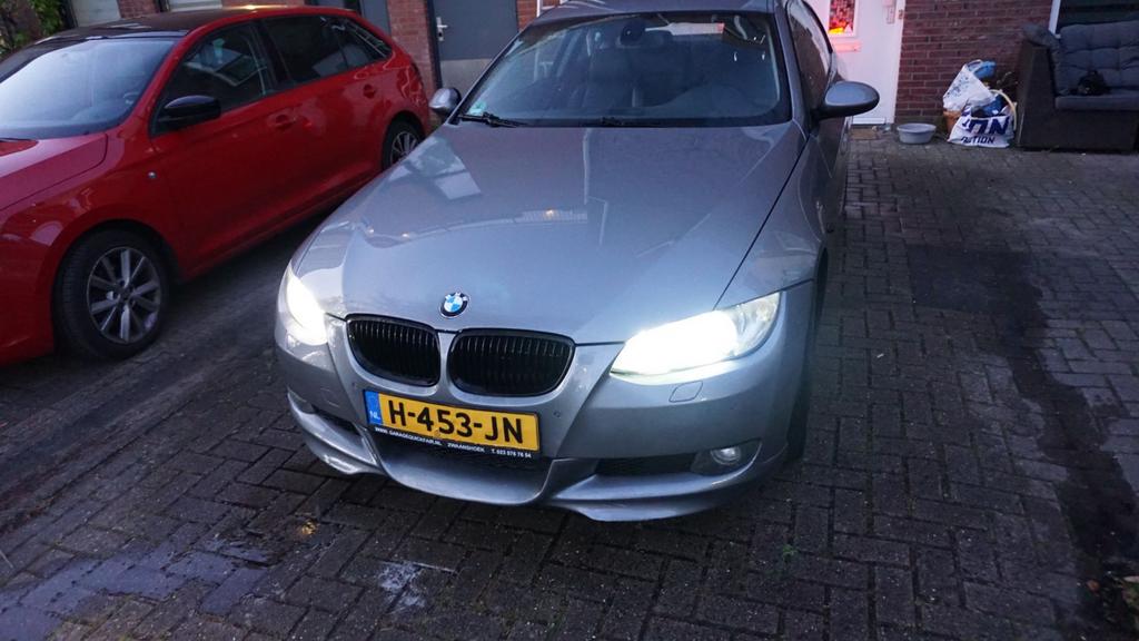 BMW 3-Serie 2.0 I 320 Coupe 2008 Grijs M pakket, Ophalen of Verzenden