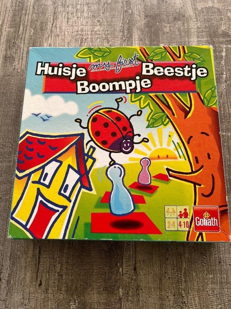 Huisje Boompje Beestje, Hobby en Vrije tijd, Gezelschapsspellen | Bordspellen, Drie of vier spelers, Ophalen of Verzenden, Gebruikt