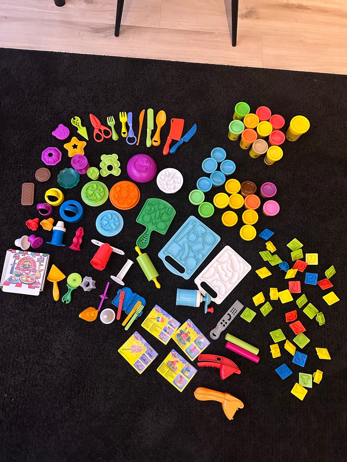 Grote Play-Doh Klei Set met Vele Vormpjes en Accessoires, Ophalen of Verzenden, Nieuw, Knutselen
