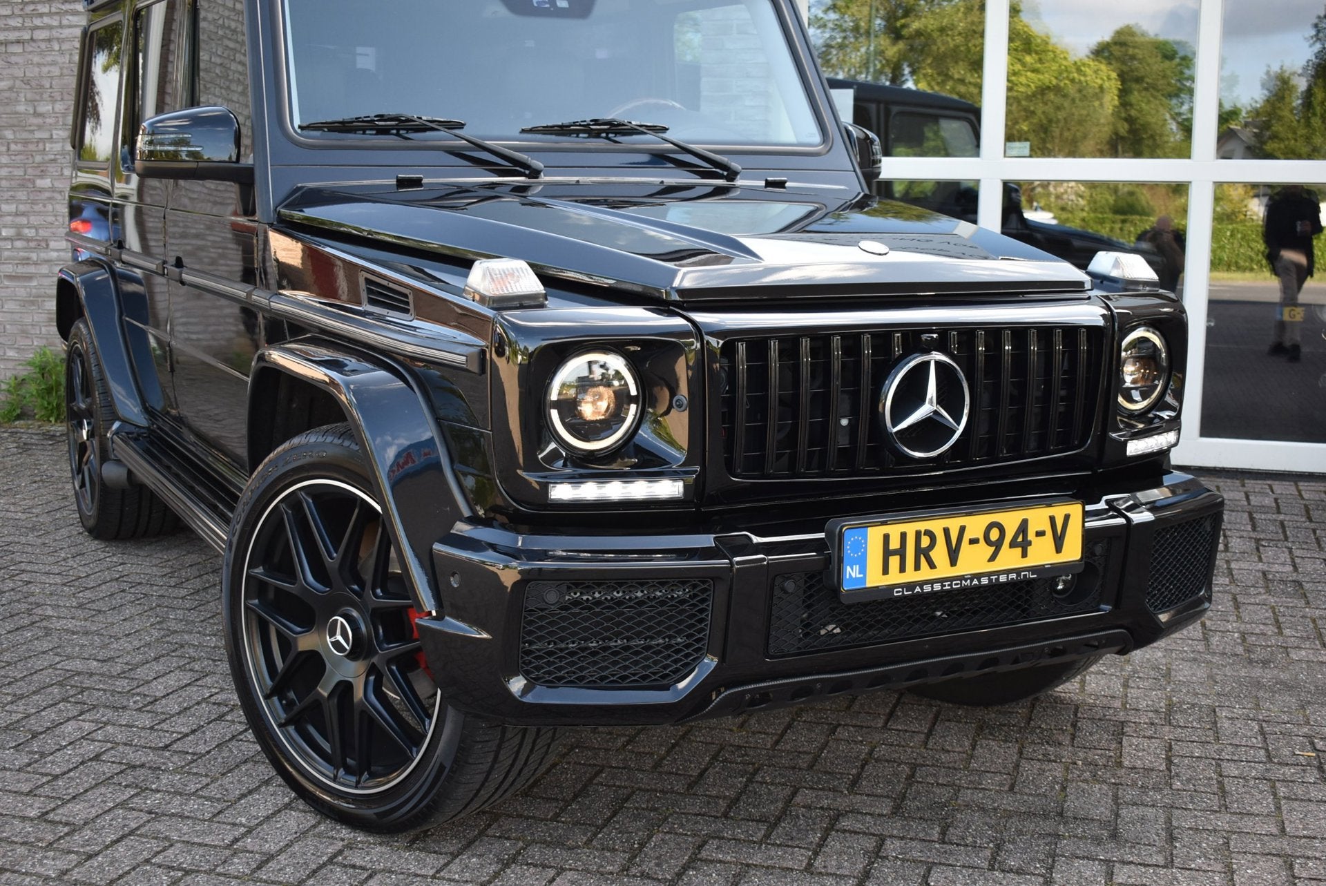 Mercedes-Benz G-klasse 500 G63 Full option Youngtimer BTW au, Auto's, Mercedes-Benz, Gebruikt, G-Klasse, Zwart, Leder