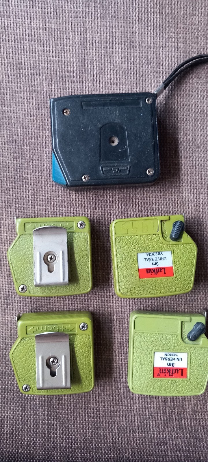 Rolmaat, per stuk 1 euro. 1 van 5 meter en 4 van 3 meter., Ophalen of Verzenden, Zo goed als nieuw