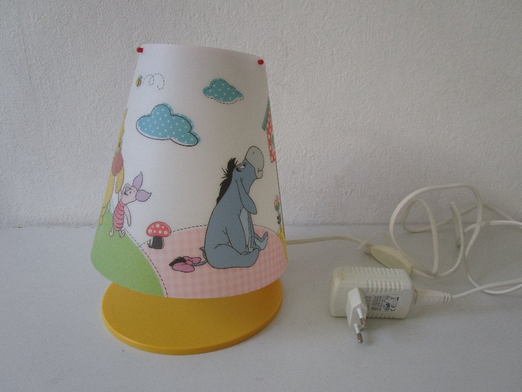 Winnie de Poeh schemerlamp, Philips, led., Ophalen of Verzenden, Gebruikt, Lamp