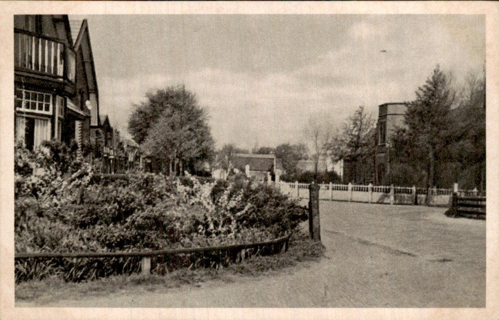 Den Burg - Schildereind - Straatzicht, Ophalen of Verzenden, 1920 tot 1940, Ongelopen, Noord-Holland