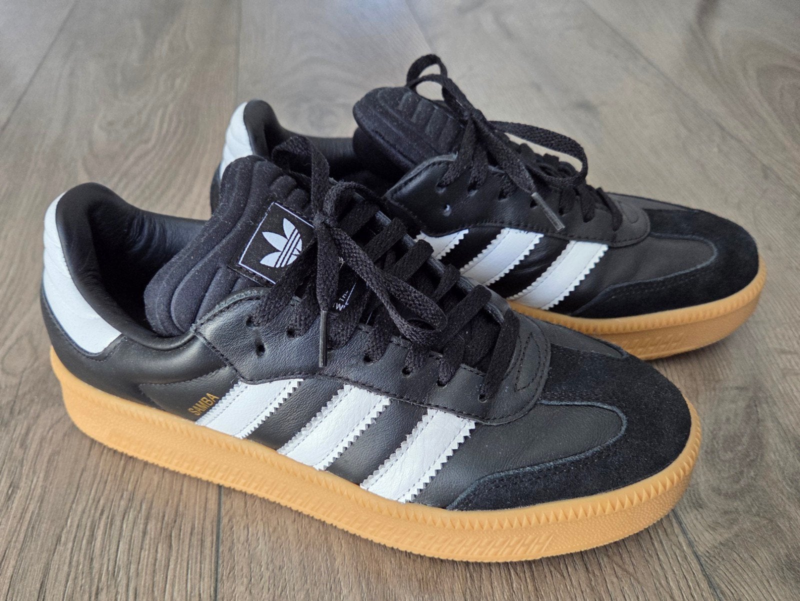 Adidas Samba XLG sneakers,  maat 42 2/3, Zwart, Ophalen of Verzenden, Adidas Originals, Sneakers of Gympen