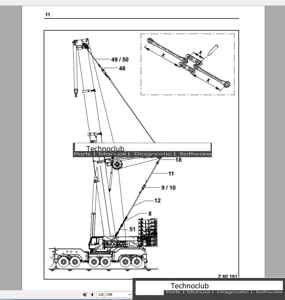 Terex Demag Crane Service Manual Full DVD, Verzenden
