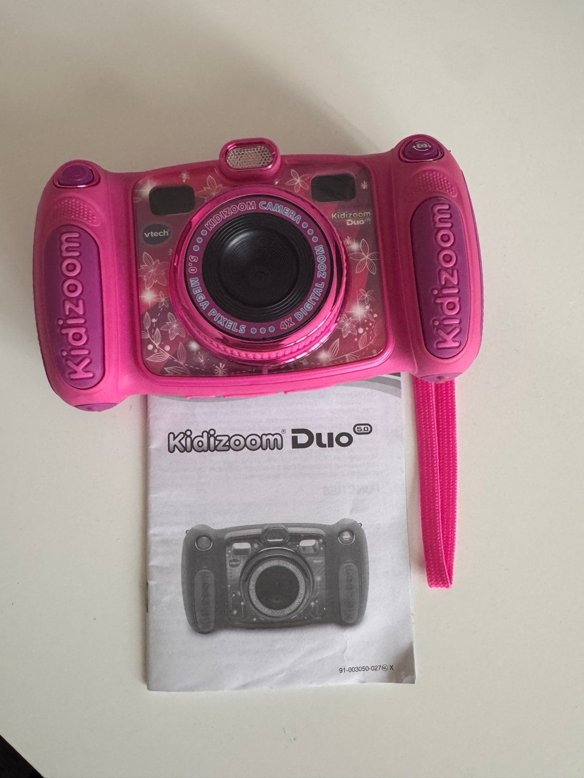 VTech Kidizoom Duo 5.0 MP roze kindercamera, Kinderen en Baby's, Ophalen, Zo goed als nieuw, 4 tot 6 jaar