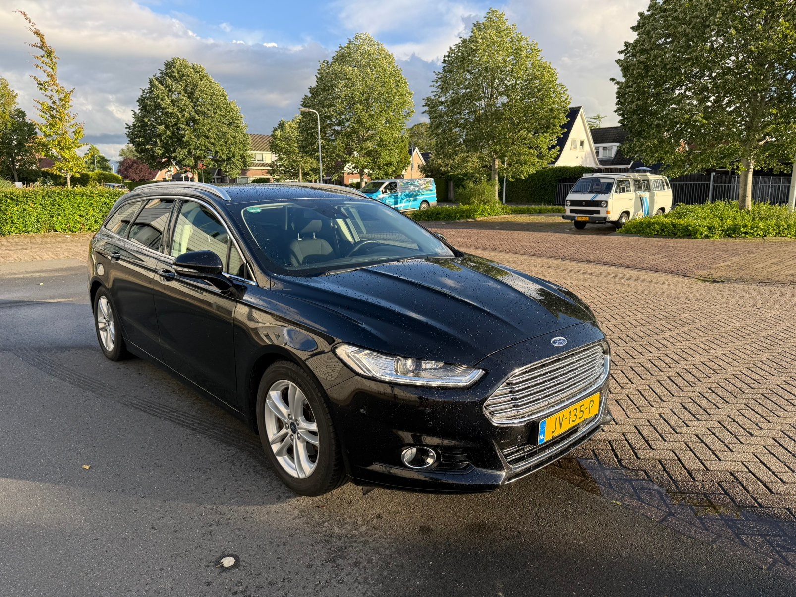 Ford Mondeo 1.5 Tdci Econetic 88KW Wagon 2016 Zwart, Auto's, Voorwielaandrijving, Stof, Zwart, 4 cilinders
