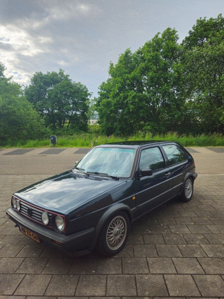 Volkswagen Golf 2 1.3 CL 40KW U9 1991 Blauw, Auto's, Voorwielaandrijving, 54 pk, 4 cilinders, 1272 cc