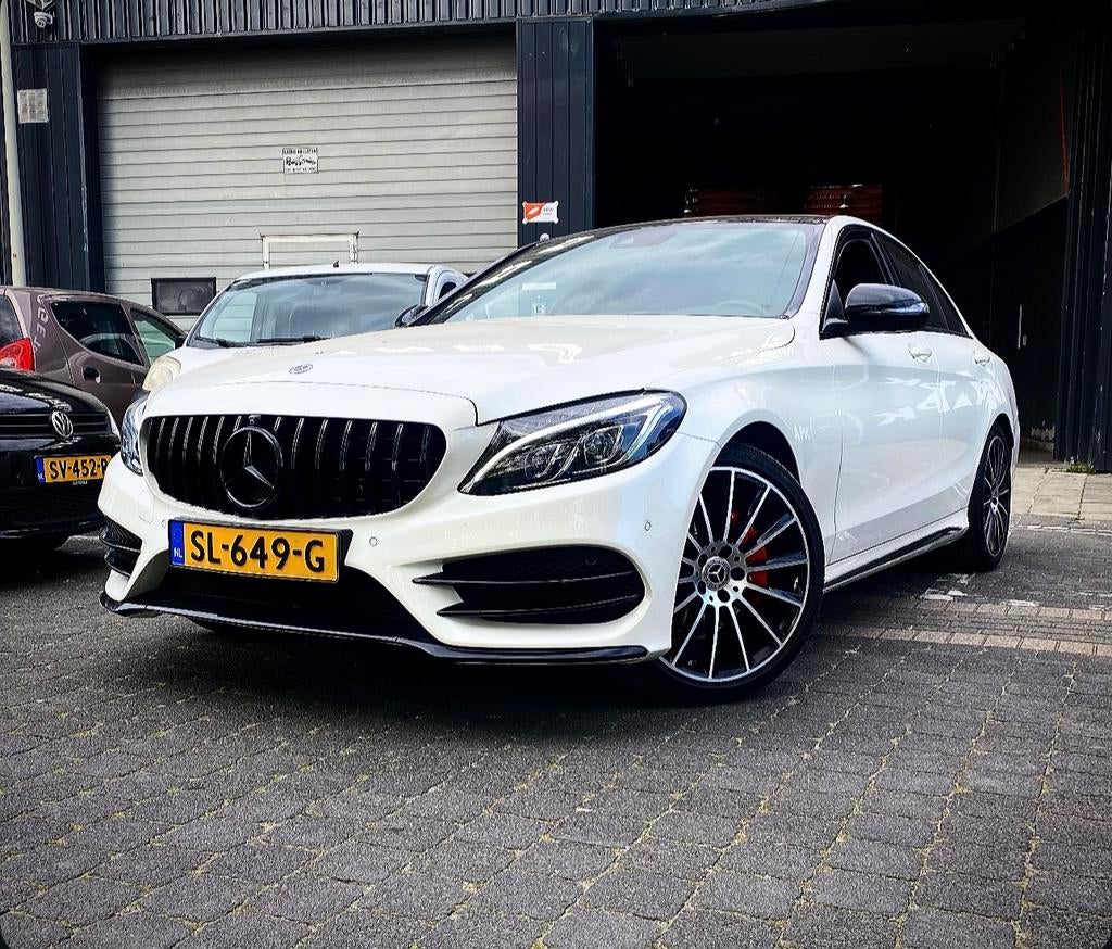 MERCEDES-Benz C-Klasse NIEUW APK, Auto's, Automaat, Euro 5, 1800 kg, Zwart