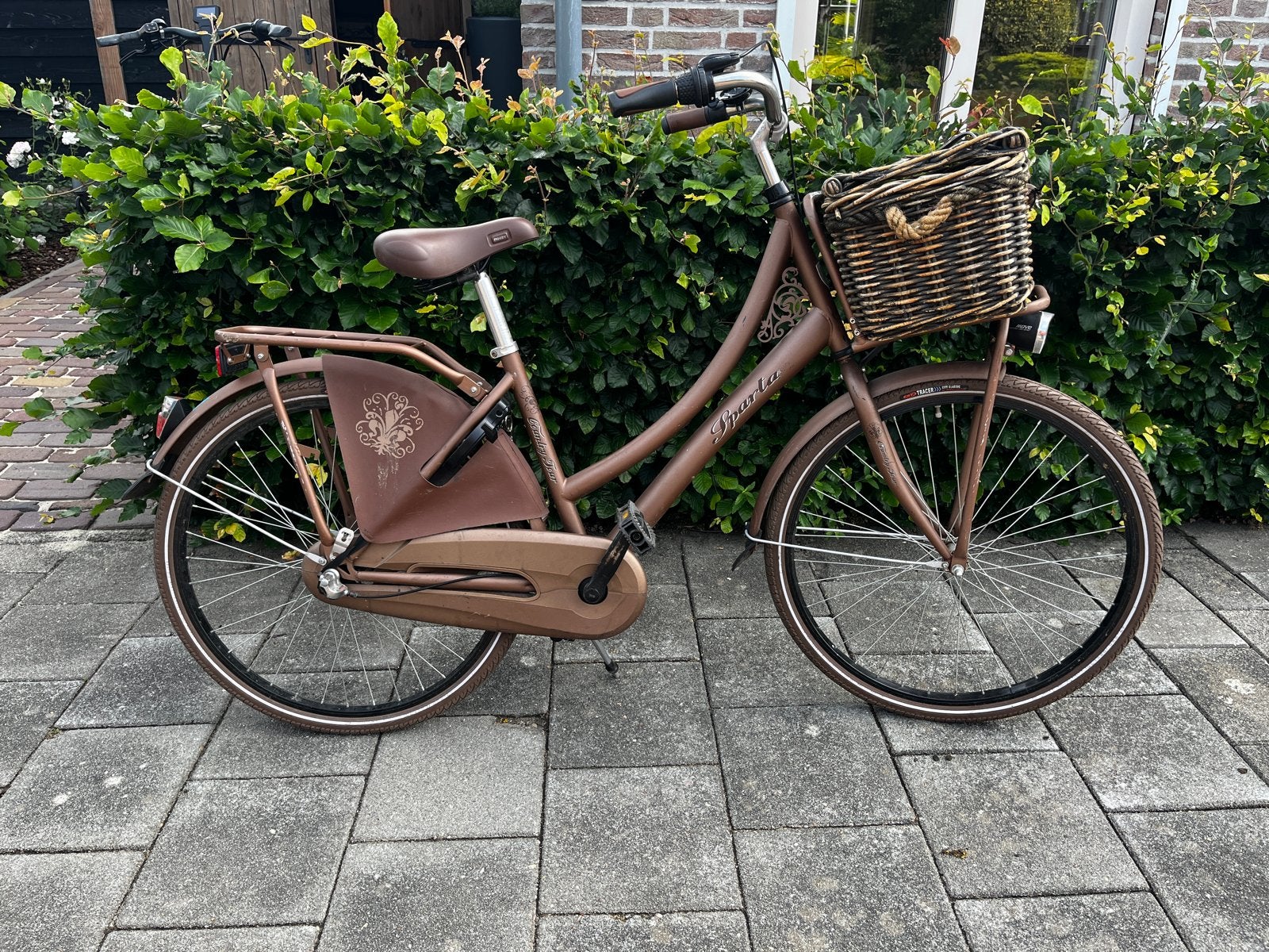 Sparta Country Tour meisjesfiets met mandje, Ophalen, Terugtraprem, Sparta, Gebruikt