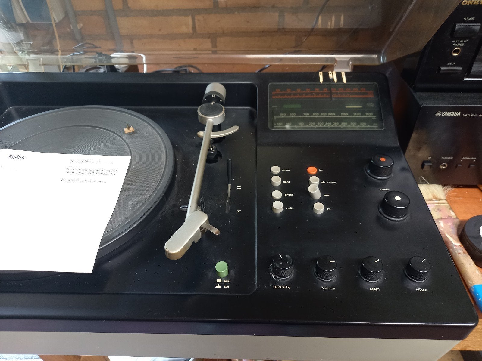 Braun cockpit 250s  defect, Audio, Tv en Foto, Versterkers en Receivers, Ophalen, Overige merken