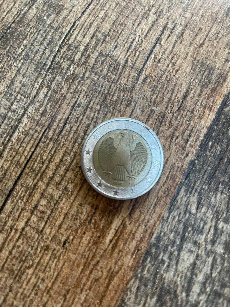 2 euromunt Duitsland Arend 2002 Zeldzame/speciaal A+D, Ophalen of Verzenden, Duitsland, 2 euro
