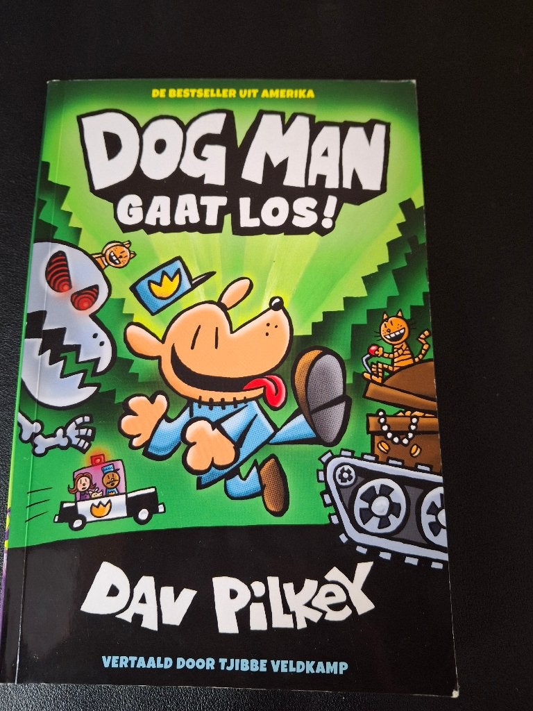 Boek Dog man gaat los!, Ophalen, Diverse auteurs, Zo goed als nieuw, Fictie